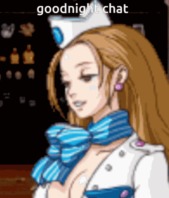 Goodnight Chat Ace Attorney GIF