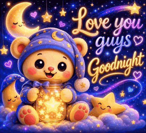 Goodnight Danimo Danimobear Night GIF