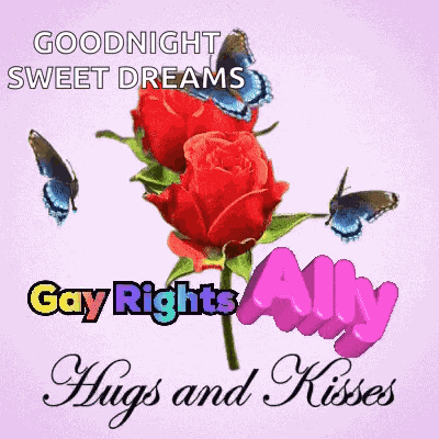 Goodnight Gays Goodnight Friends GIF