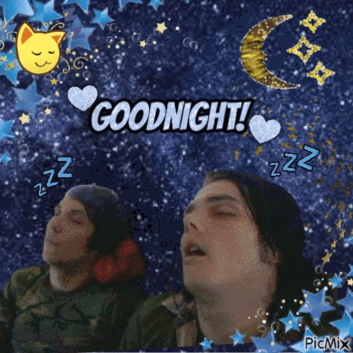 Goodnight Gerard Way GIF