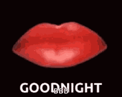 Goodnight Lips GIF