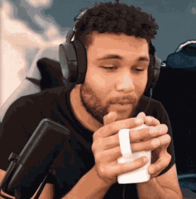 Goofywise Sips Tea GIF