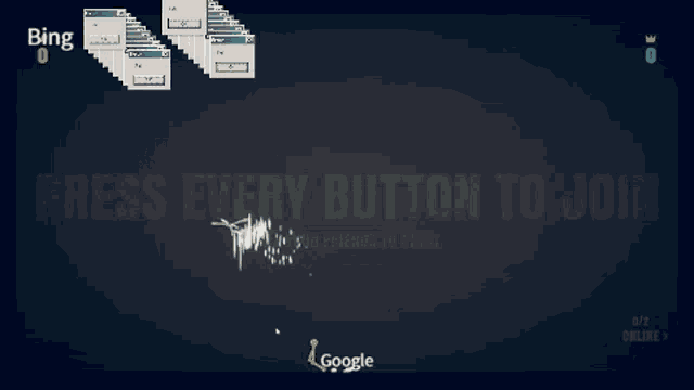 Google Vs Bing Stick Fight The Game GIF