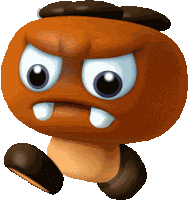 Goombrat Mario Party 10 Sticker