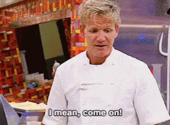 Gordon Ramsay Hells Kitchen GIF