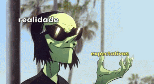 Gorilaz / Expectativas Realidade / Humility GIF