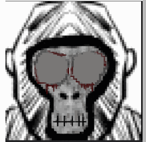 Gorilla Tag Horror Face Clouds Gorilla Horror Meme