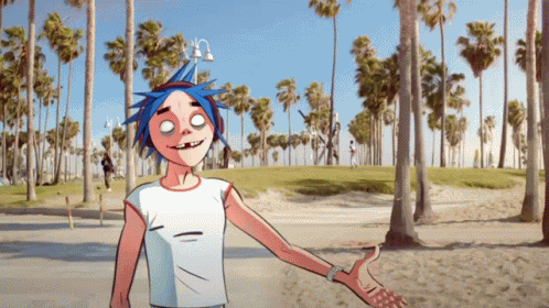 Gorillaz GIF
