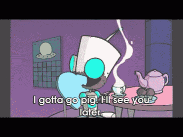 Gotta Go Pig GIF