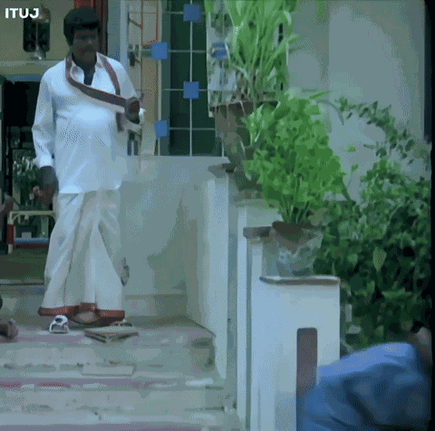 Goundamani Kicking Ituj GIF