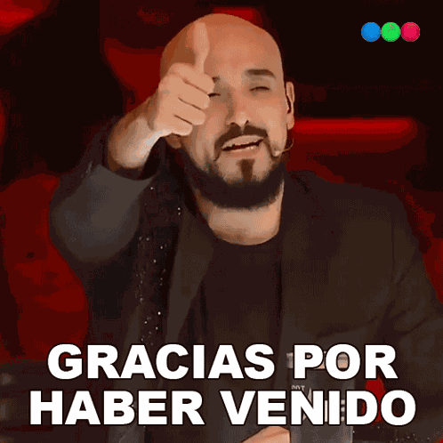 Gracias Por Haber Venido Abel Pintos GIF