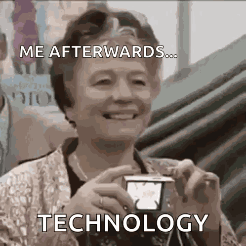 Grandma Selfie GIF