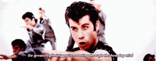 Grease John Travolta GIF