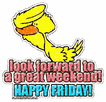 Great Weekend Happy Friday GIF