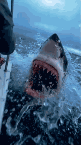 Great White Shark Jaws GIF