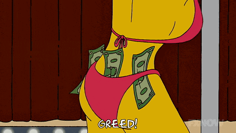 Greedy Stripper GIF