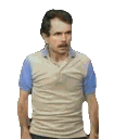 Greg Run Away Sticker