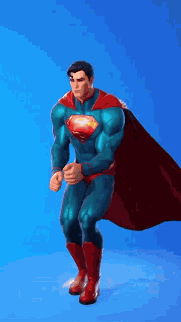 Griddy Superman GIF
