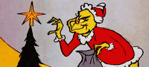 Grinch Stealing Christmas GIF