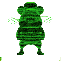 Grind Funny Hamster Sticker