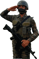 Guatamela De Soldado Soldier Sticker