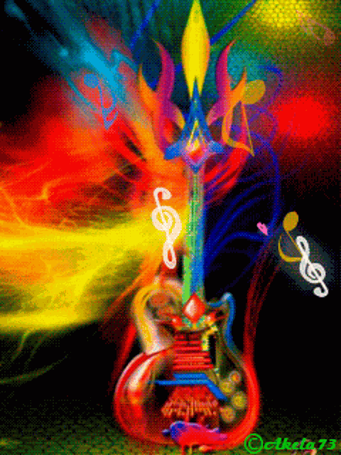 Guitar Music GIF