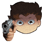 Gun Point Try Me Sticker