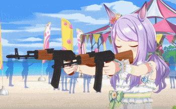 Gun Uma Musume GIF
