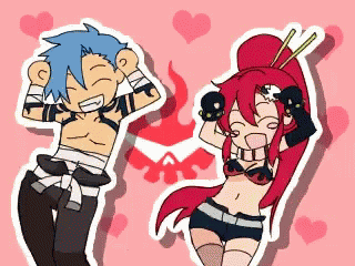 Gurren Lagann Dancing GIF