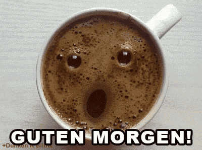 Guten Morgen Coffee GIF