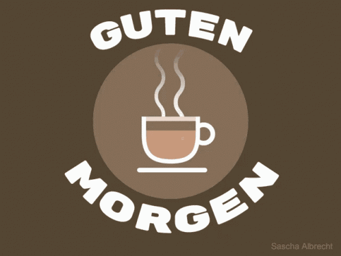 Guten Morgen Kaffee GIF