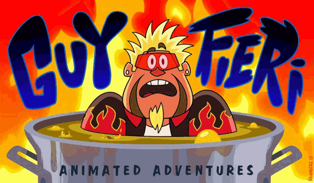 Guy Fieri Animated Adventures GIF
