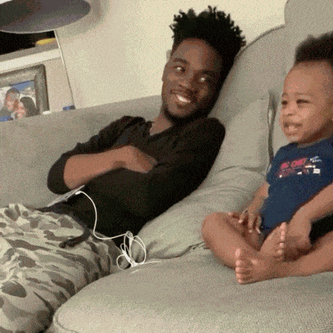 Guy Talking To Baby Me Talking To My Younger Oomfs GIF