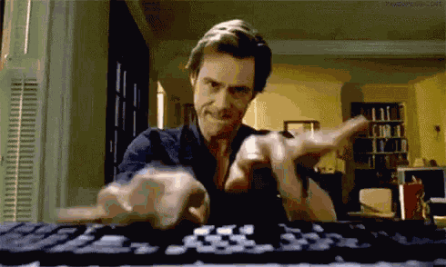 Hacker Typing GIF