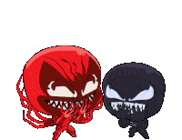 Haha Venom Sticker