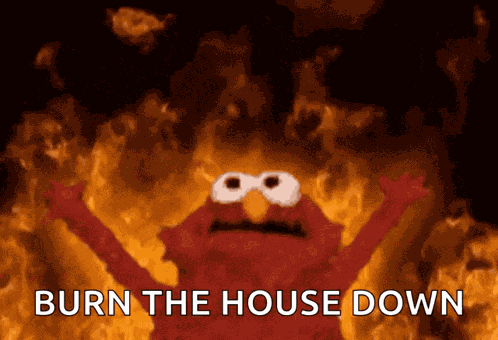 Hail King Elmo Sesame Street GIF