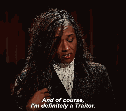 Hair Flip The Traitors GIF