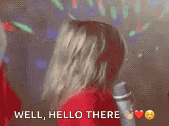 Hairflip Singing GIF