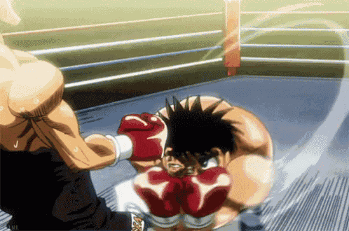 Hajime No Ippo Dempsey Roll GIF