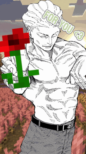 Hakari Give Flower Meme