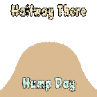 Halfway There Hump Day Wednesday Is Hump Day Sticker