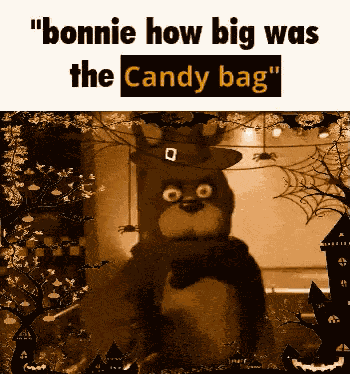 Halloween Bonnie GIF