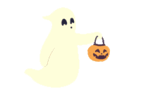 Halloween Ghost Sticker
