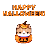 Halloween Pumpkin Sticker