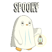 Halloween Scary Sticker