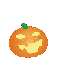 Halloween Scary Sticker