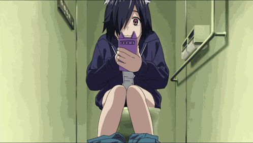 Hameneko Chain Smoker Cat GIF