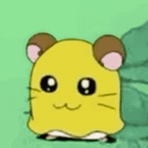 Hamtaro Happy GIF