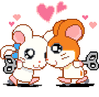 Hamtaro Toy Sticker