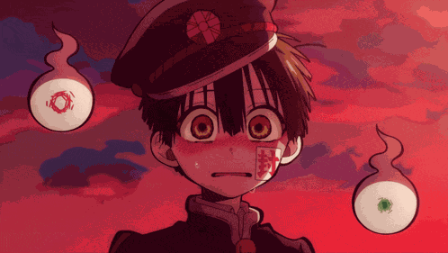 Hanako Kun Hanako Kun Blushing GIF